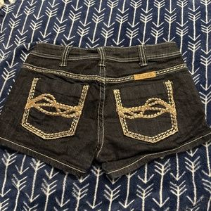 Cowgirl Tuff Golden Shorts